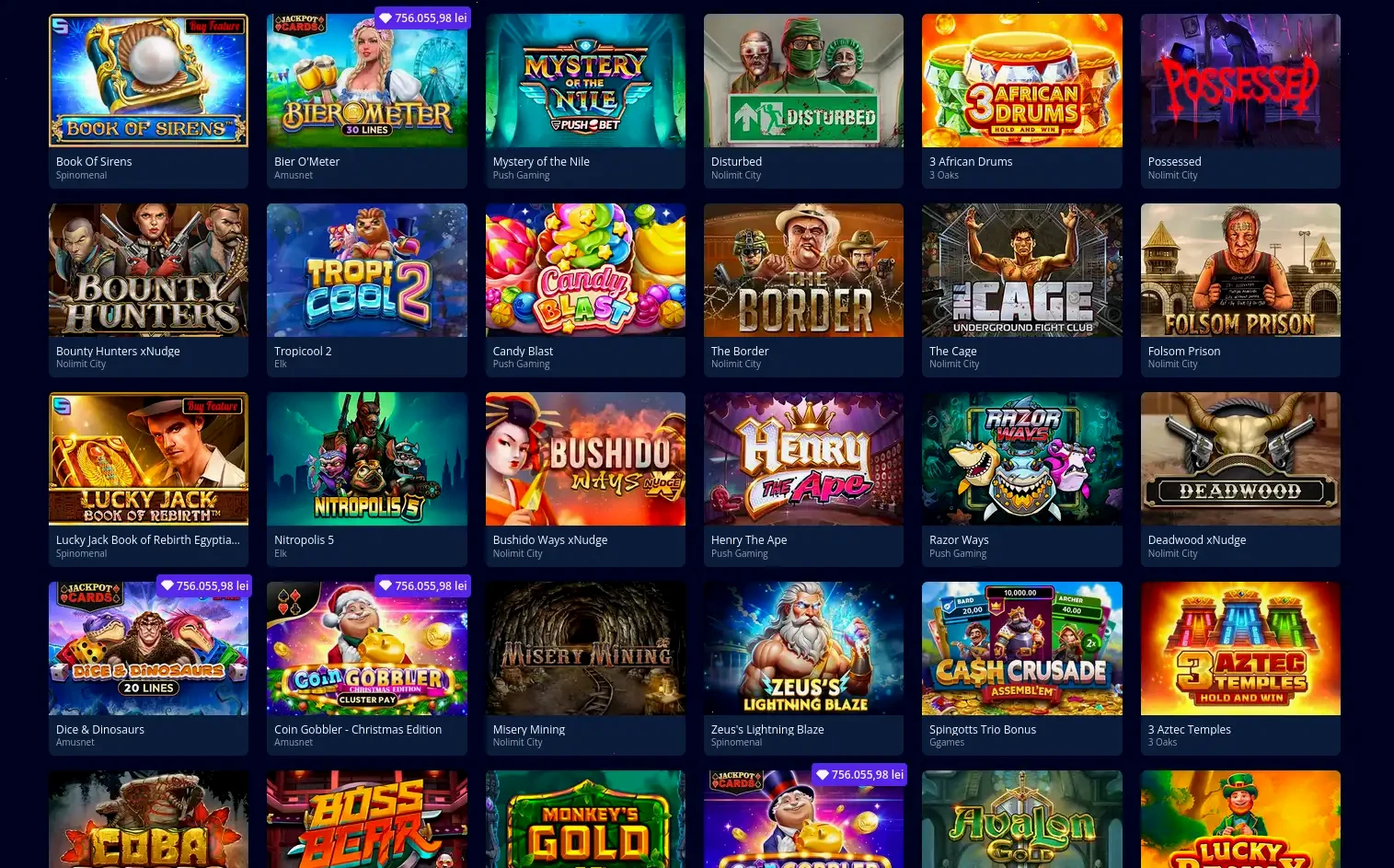 Crowncoins Casino Mobile App Spielübersicht auf Smartphone